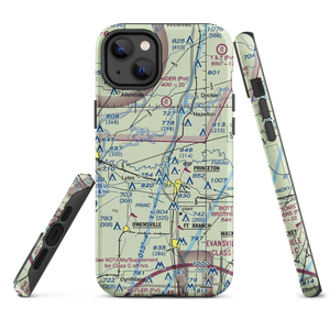 Hull Airport (IN30) VFR Sectional  Tough iPhone Case