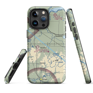 Humann Private Airstrip (ND85) VFR Sectional  Tough iPhone Case