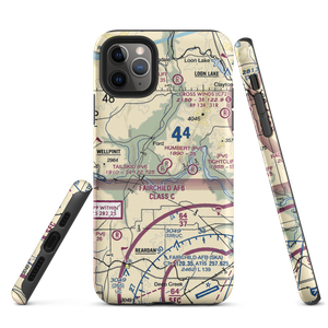 Humbert Airport (7WA4) VFR Sectional  Tough iPhone Case