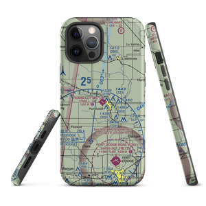 Humboldt Municipal Airport (0K7) VFR Sectional  Tough iPhone Case