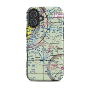 Hundley Airport (8LL3) VFR Sectional  Tough iPhone Case