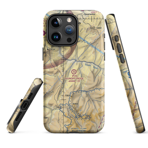 Hungry Ridge Ranch Airport (37ID) VFR Sectional  Tough iPhone Case