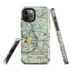 Hunt Farms Airport (15CL) VFR Sectional  Tough iPhone Case