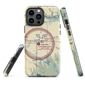 Hunt Field (SD47) VFR Sectional  Tough iPhone Case