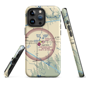 Hunt Field (SD47) VFR Sectional  Tough iPhone Case
