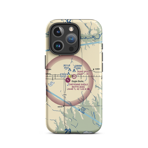 Hunt Field (SD47) VFR Sectional  Tough iPhone Case