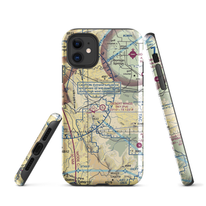 Hunt's Sky Ranch Airport (04CL) VFR Sectional  Tough iPhone Case