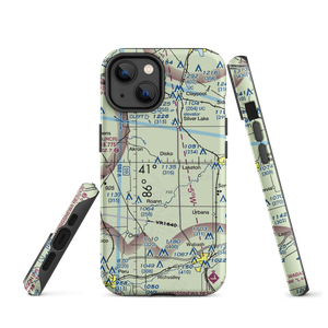 Hunter Airport (82IN) VFR Sectional  Tough iPhone Case