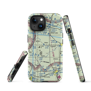 Hunter Airport (82IN) VFR Sectional  Tough iPhone Case