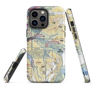 Hunter Creek Airport (AK66) VFR Sectional  Tough iPhone Case