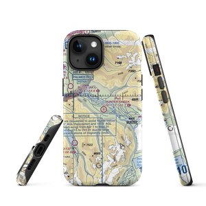 Hunter Creek Airport (AK66) VFR Sectional  Tough iPhone Case