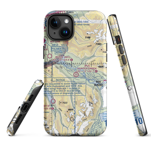 Hunter Creek Airport (AK66) VFR Sectional  Tough iPhone Case