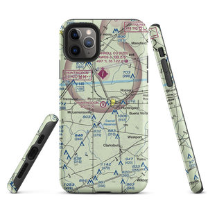 Huntingdon Airport (TN16) VFR Sectional  Tough iPhone Case