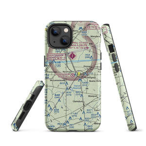 Huntingdon Airport (TN16) VFR Sectional  Tough iPhone Case