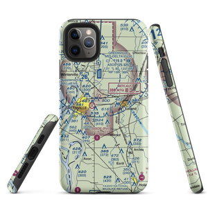 Huntley Airport (MS25) VFR Sectional  Tough iPhone Case