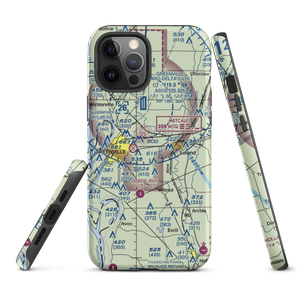 Huntley Airport (MS25) VFR Sectional  Tough iPhone Case