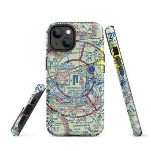 Huntsville International Carl T Jones Field (HSV) VFR Sectional  Tough iPhone Case