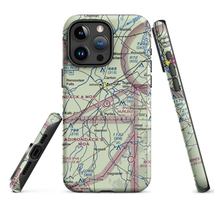 Hurlbut Field (NY07) VFR Sectional  Tough iPhone Case