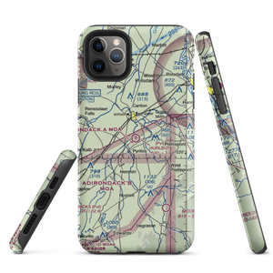 Hurlbut Field (NY07) VFR Sectional  Tough iPhone Case