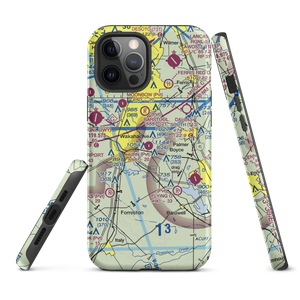 Hurn Airport (TA60) VFR Sectional  Tough iPhone Case