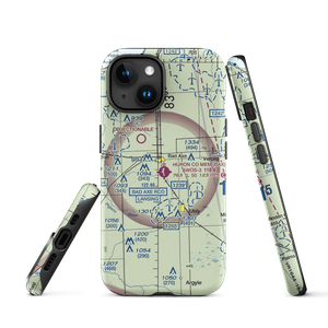 Huron County Memorial Airport (BAX) VFR Sectional  Tough iPhone Case