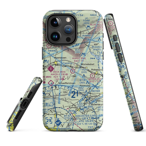 Hurst Airport (69PA) VFR Sectional  Tough iPhone Case