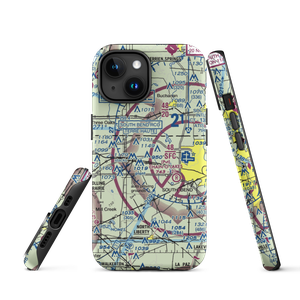 Hustons Airport (IN93) VFR Sectional  Tough iPhone Case