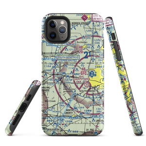 Hustons Airport (IN93) VFR Sectional  Tough iPhone Case