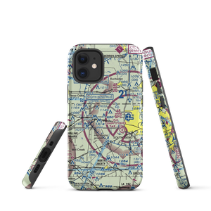 Hustons Airport (IN93) VFR Sectional  Tough iPhone Case