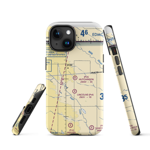 Hutchinson Airport (26MT) VFR Sectional  Tough iPhone Case