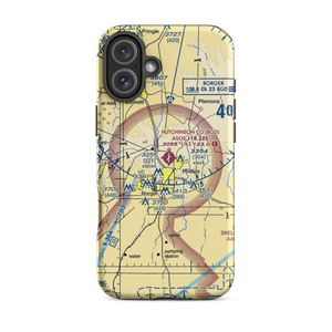 Hutchinson County Airport (BGD) VFR Sectional  Tough iPhone Case