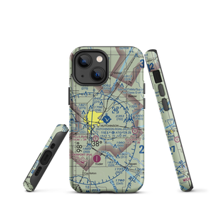 Hutchinson Municipal Airport (HUT) VFR Sectional  Tough iPhone Case