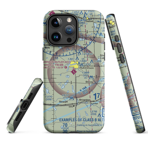 Hutchinson Municipal Butler Field (HCD) VFR Sectional  Tough iPhone Case