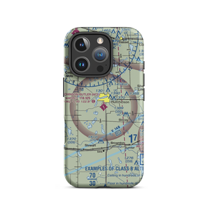 Hutchinson Municipal Butler Field (HCD) VFR Sectional  Tough iPhone Case