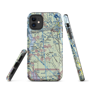 Hutson Airfield (8FL0) VFR Sectional  Tough iPhone Case