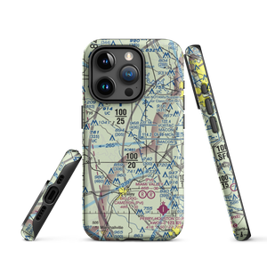 Hutto Farm Airport (GE25) VFR Sectional  Tough iPhone Case