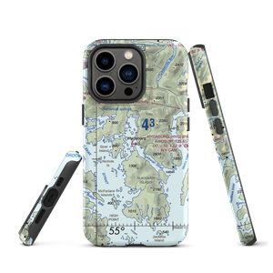 Hydaburg Seaplane Base (HYG) VFR Sectional  Tough iPhone Case