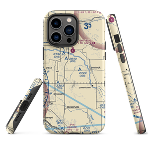 Hyde Ranch Airport (03NE) VFR Sectional  Tough iPhone Case