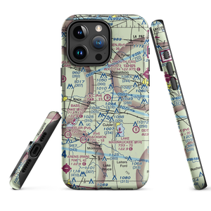 I & C Field (IN54) VFR Sectional  Tough iPhone Case