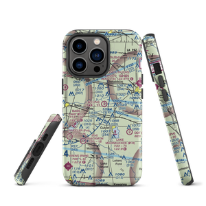 I & C Field (IN54) VFR Sectional  Tough iPhone Case
