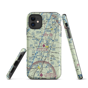 I H Bass Jr Memorial Airport (4R1) VFR Sectional  Tough iPhone Case