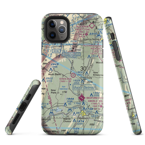 Ickes Airport (1PS0) VFR Sectional  Tough iPhone Case