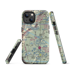 Ickes Airport (1PS0) VFR Sectional  Tough iPhone Case