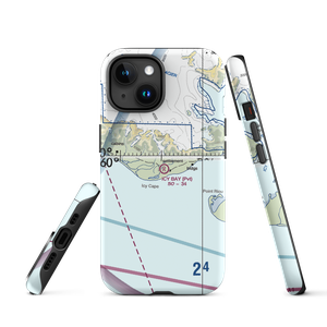 Icy Bay Airport (ICY) VFR Sectional  Tough iPhone Case