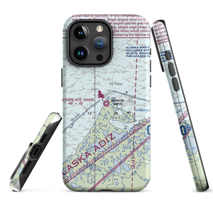 Icy Cape Afs Airport (2AK8) VFR Sectional  Tough iPhone Case