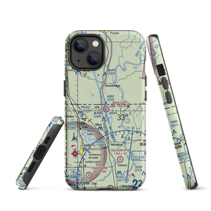 Ida's Heliport (L87) VFR Sectional  Tough iPhone Case