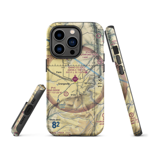 Idaho County Airport (GIC) VFR Sectional  Tough iPhone Case