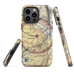 Idaho County Airport (GIC) VFR Sectional  Tough iPhone Case