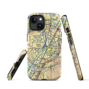 Idaho Falls Regional Airport (IDA) VFR Sectional  Tough iPhone Case