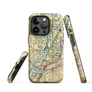 Idaho Falls Regional Airport (IDA) VFR Sectional  Tough iPhone Case